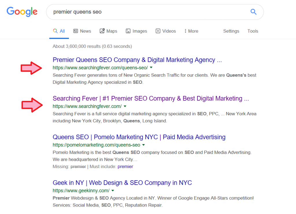 premier-queens-seo-dominate-google-page-one